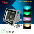 RGB with remote control 30W rgb led flood light